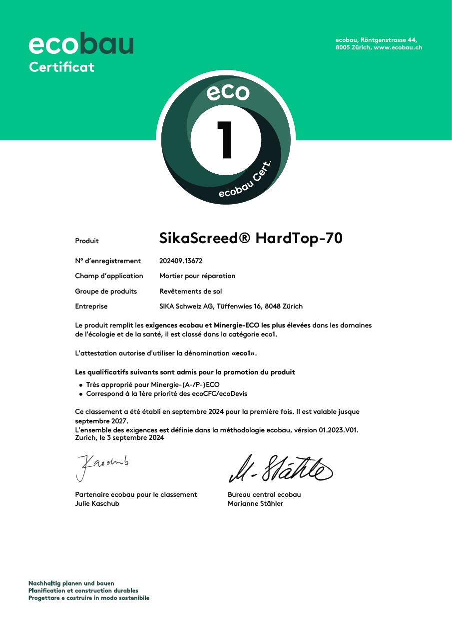 SikaScreed® HardTop-70