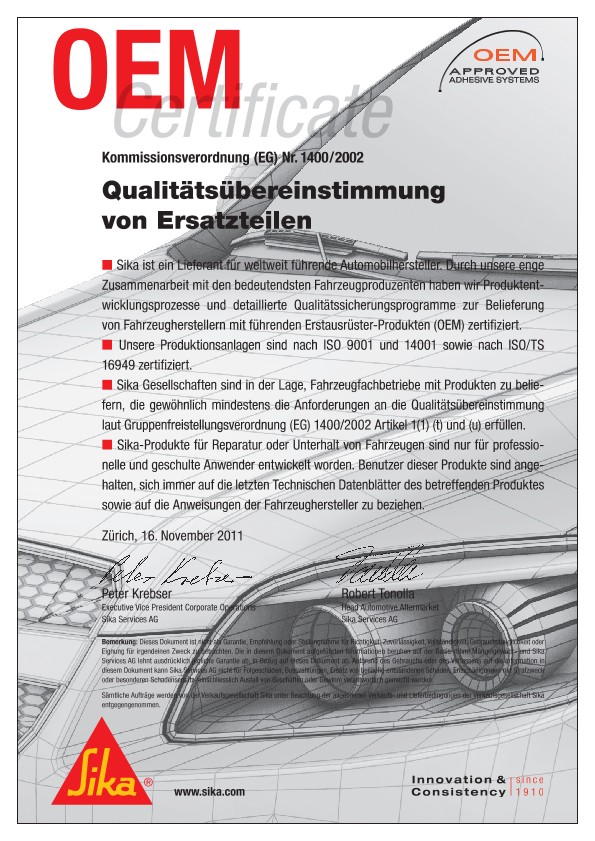 OEM Qualitätsübereinstimmung Ersatzteile