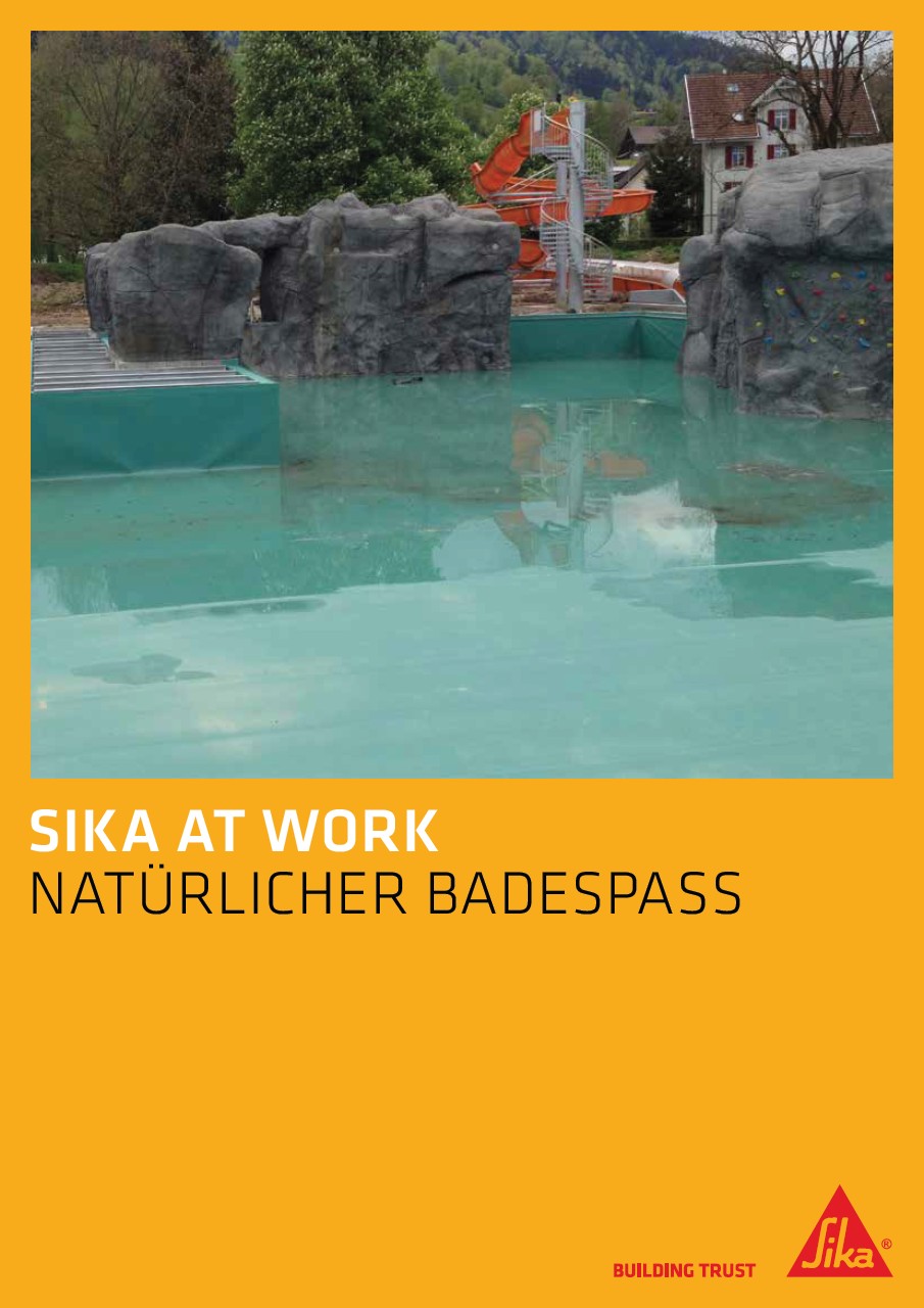 Natürlicher Badespass
