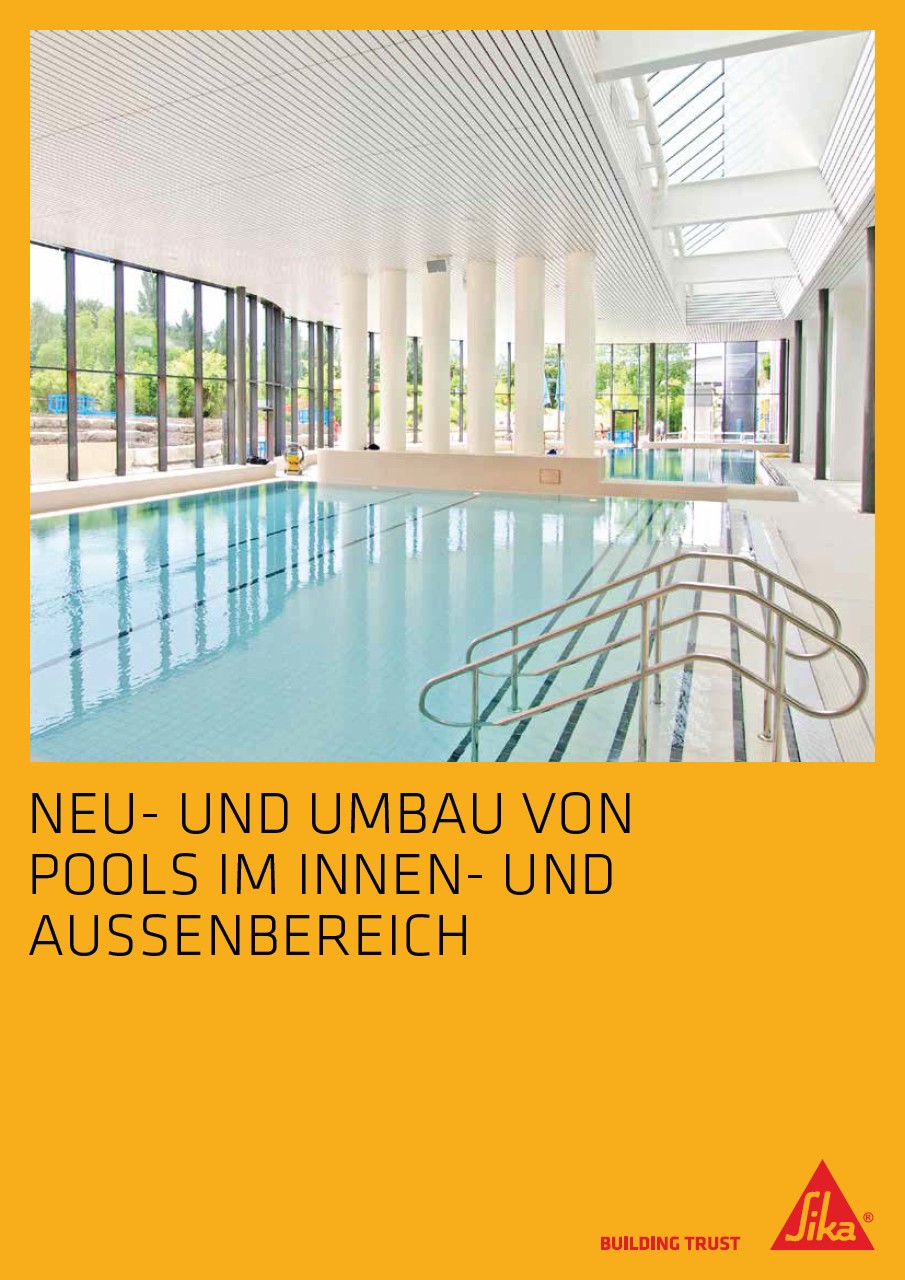 Neu- und Umbau von Pools