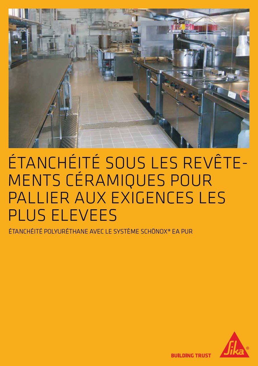 Etanchéité pour des sollicitations chimiques elevees