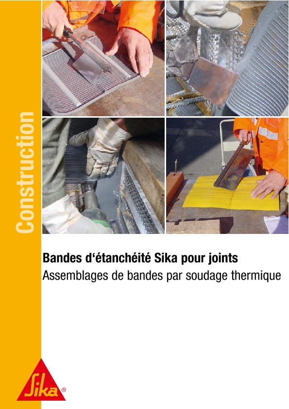 Bandes d‘étanchéité Sika pour joints