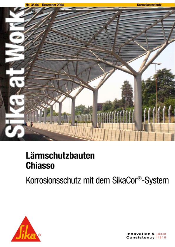 Chiasso, Lärmschutzbauten A2