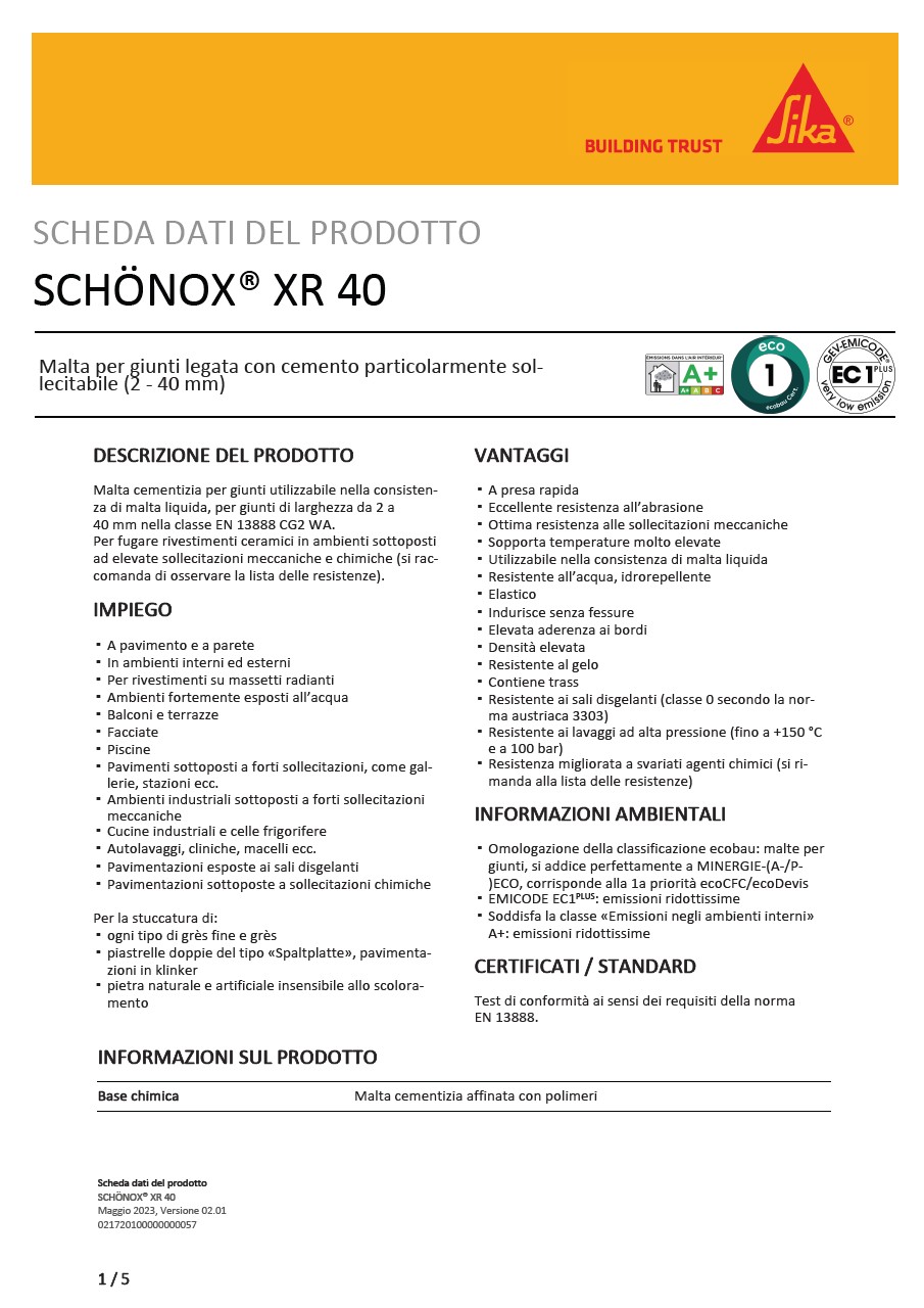 SCHÖNOX® XR 40