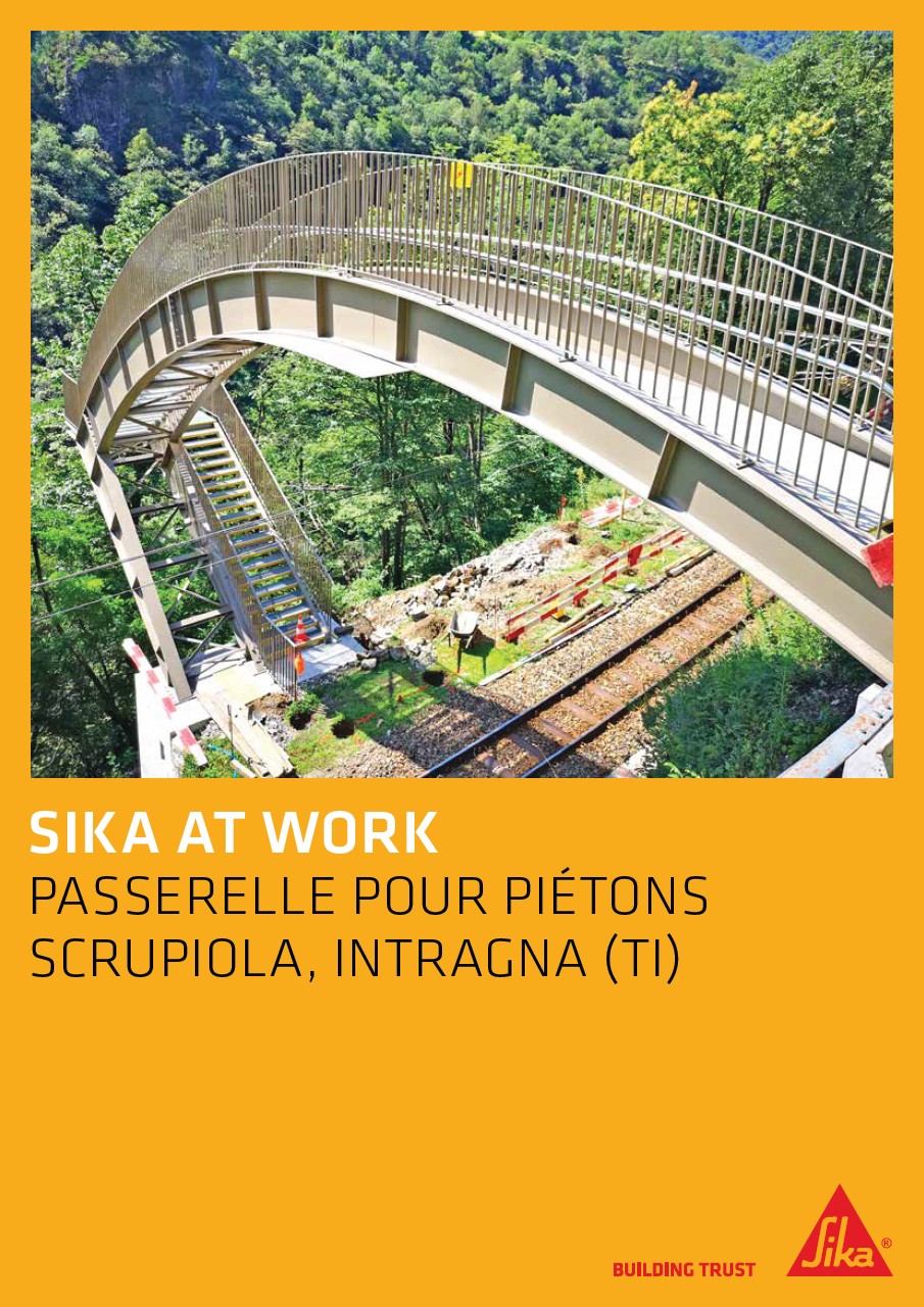 Passarelle pour piétons Scrupiola, Intragna (TI)