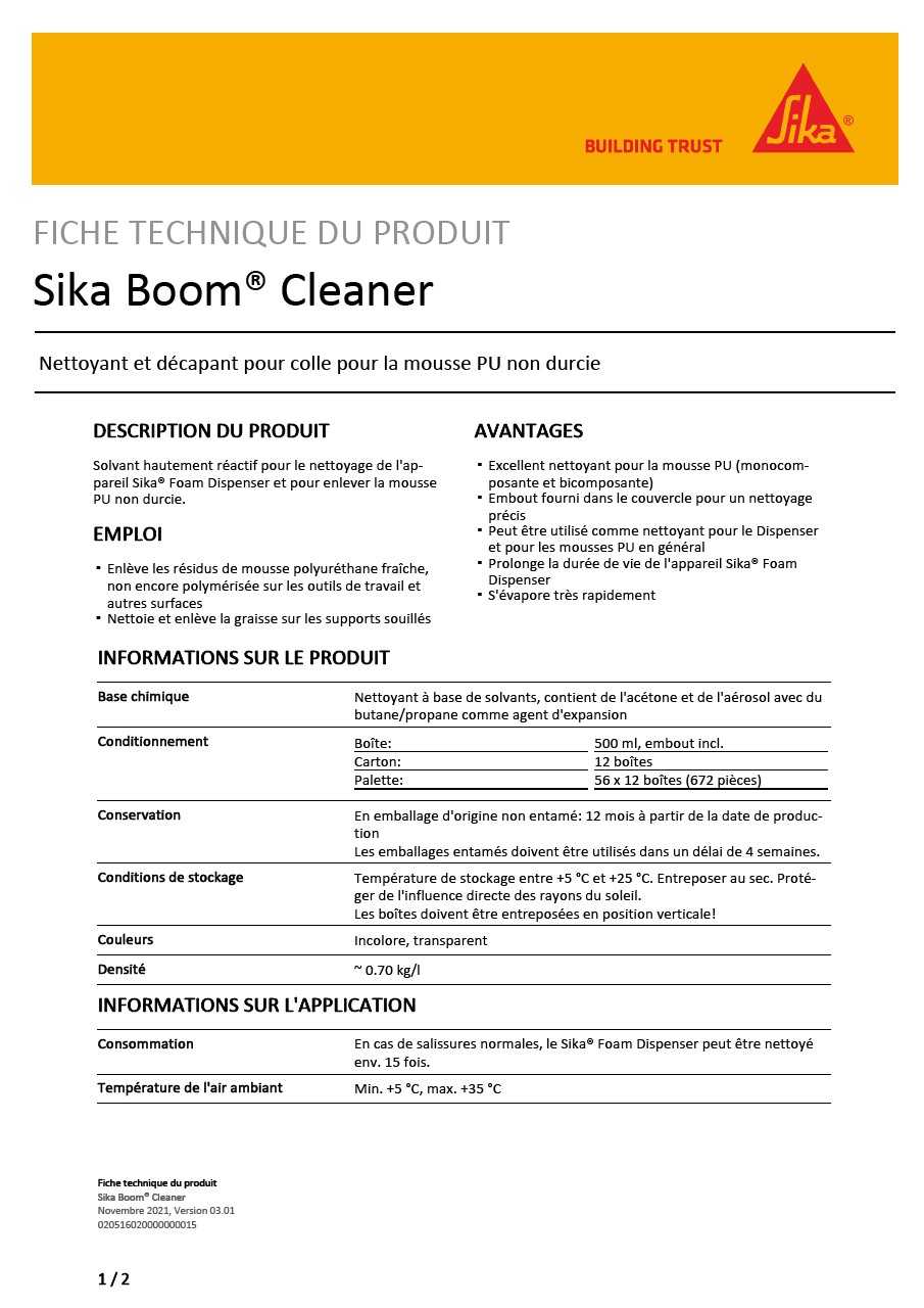 Sika Boom® Cleaner