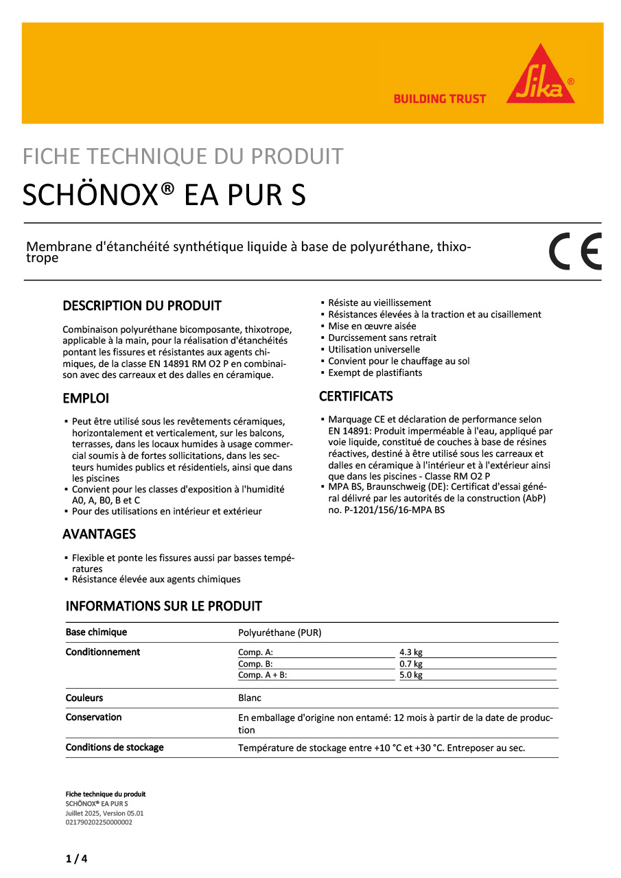 SCHÖNOX® EA PUR S