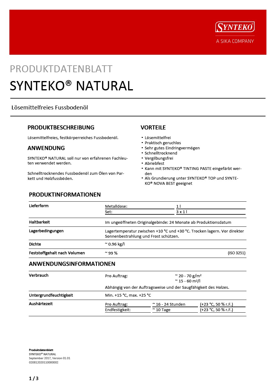 SYNTEKO® NATURAL
