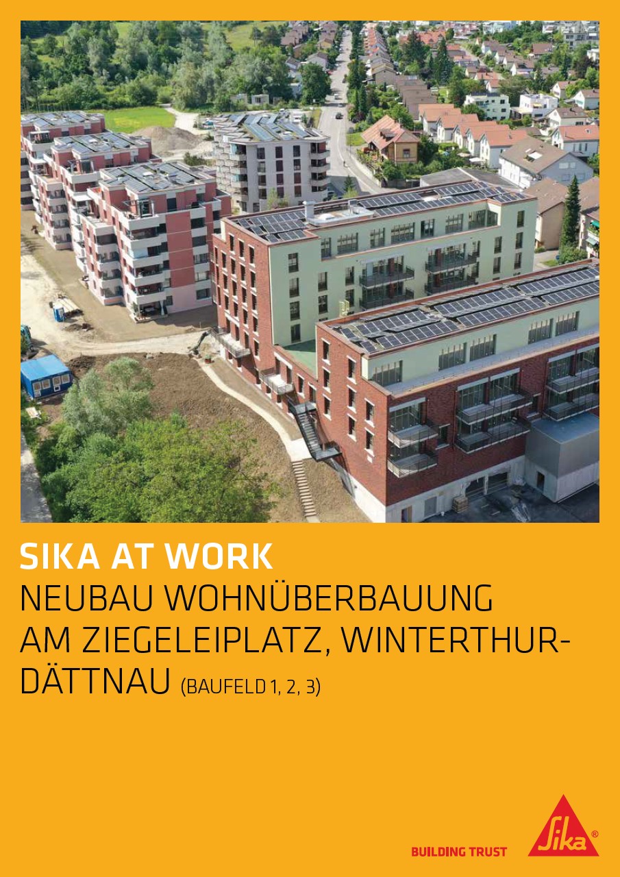 Winterthur-Dättnau, Wohnüberbauung "Am Ziegeleiplatz" - 2021