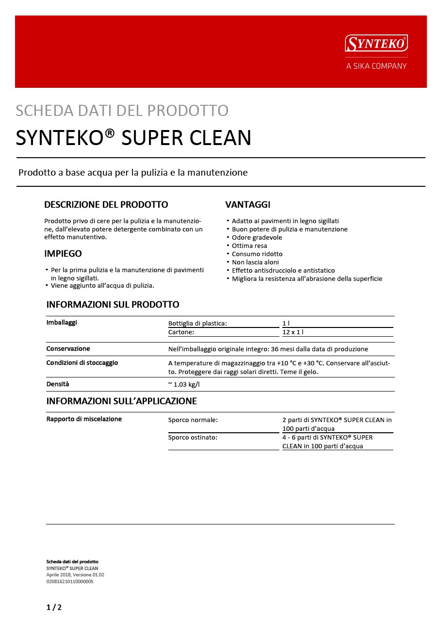 SYNTEKO® SUPER CLEAN
