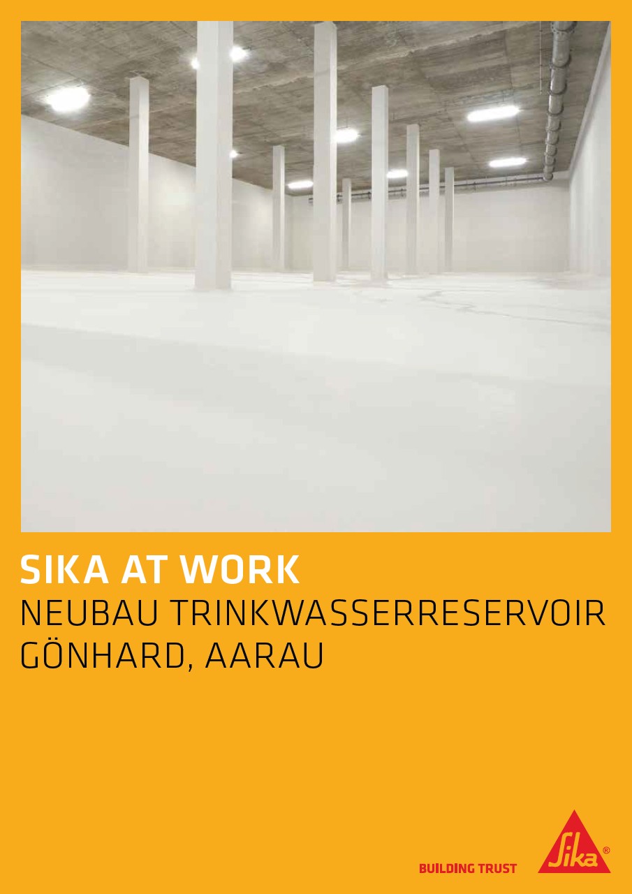 Neubau Trinkwasserreservoir Gönhard, Aarau