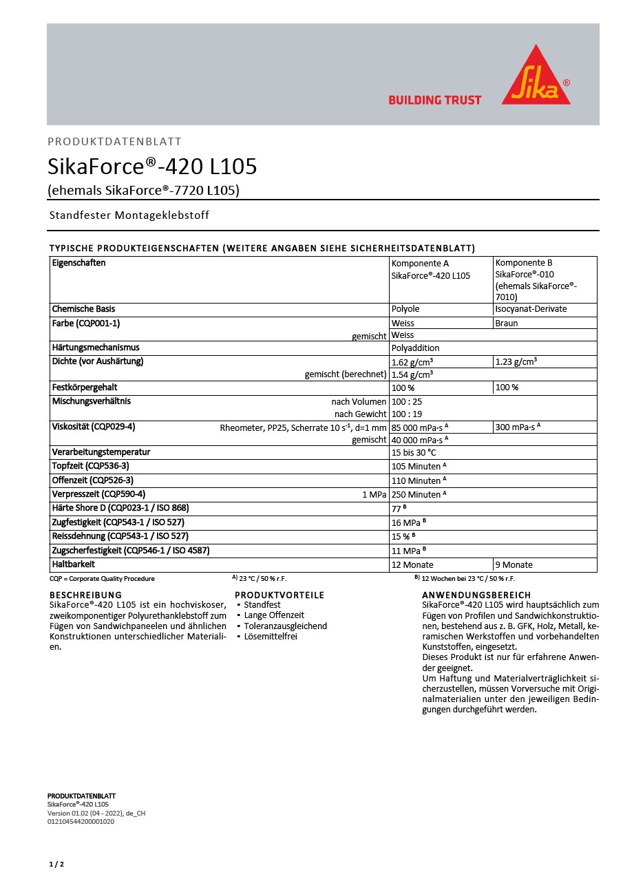 SikaForce®-420 L105