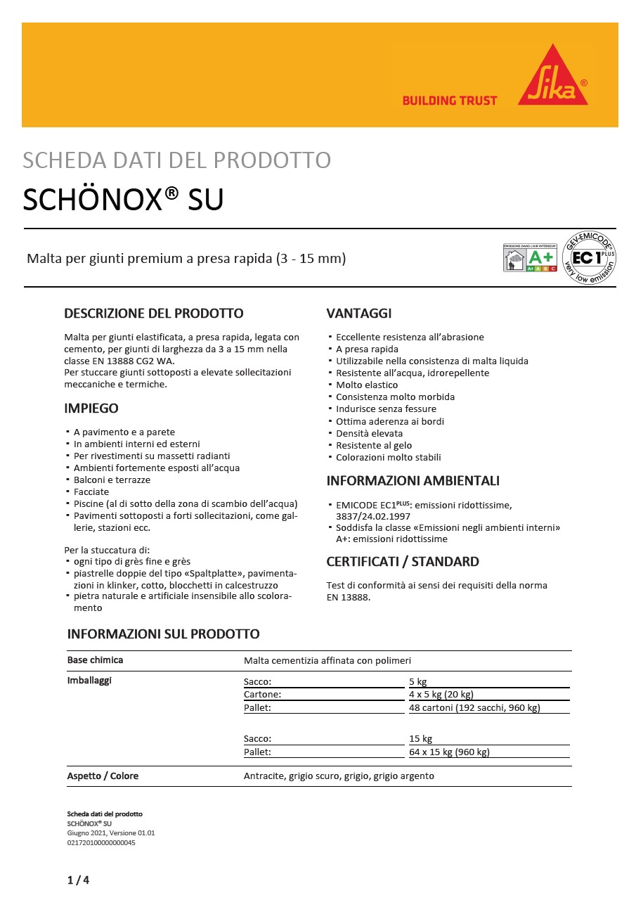 SCHÖNOX® SU
