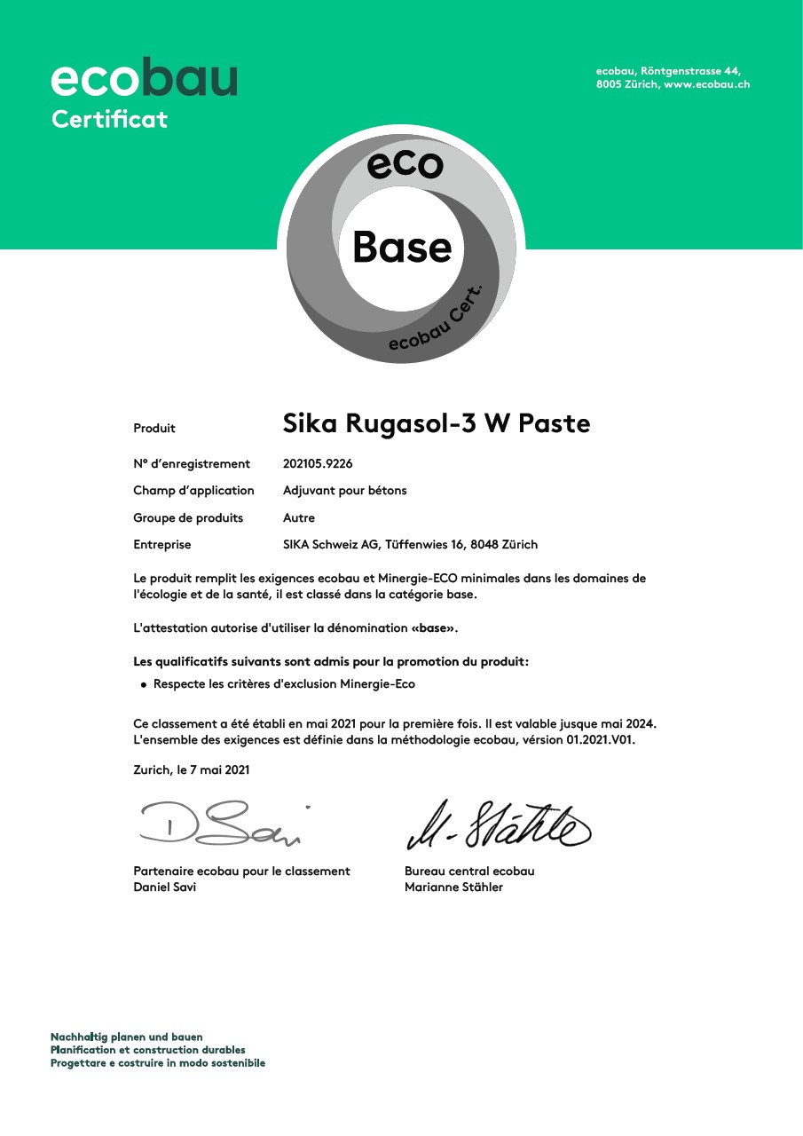 Sika® Rugasol-3 W Paste