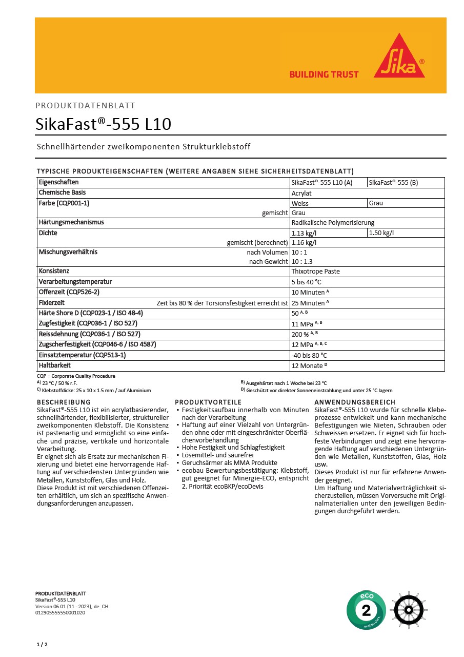SikaFast®-555 L10