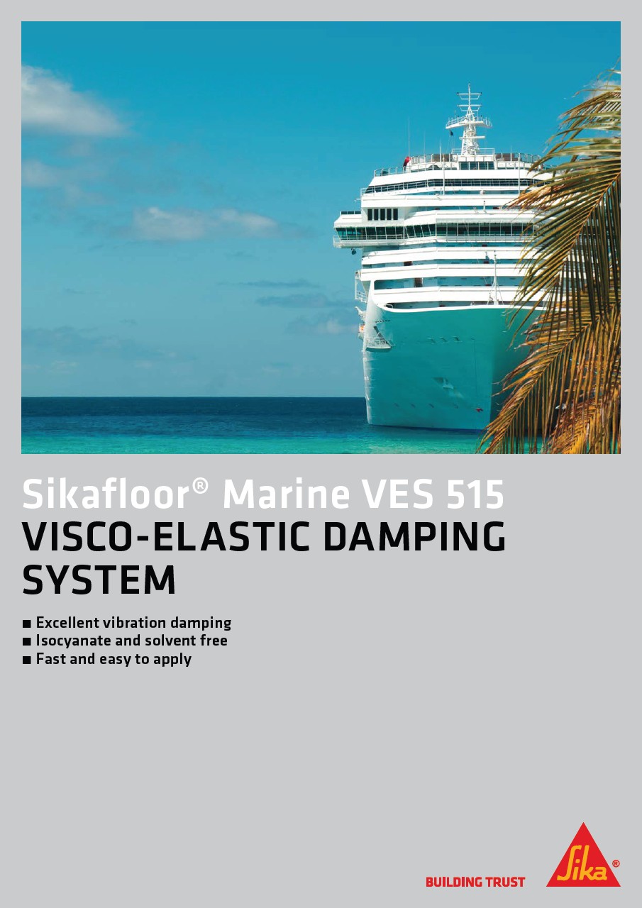 Sikafloor® Marine VES 515 - Visco-Elastic Damping System